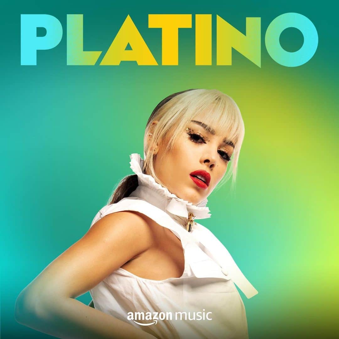 Danna Paolaのインスタグラム：「#KO K.O. 🥀 es PLATINO #Platino en @amazonmusiclatin @amazonmusic 🔥」