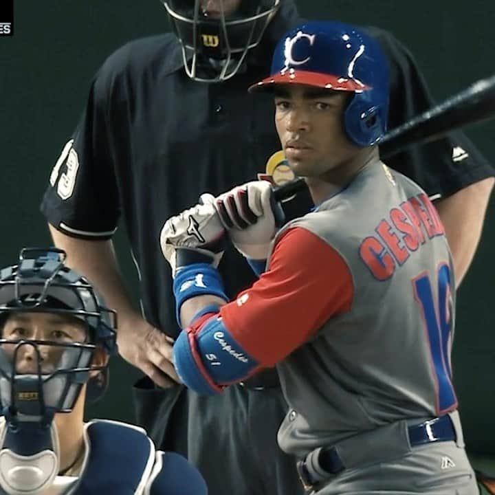 シカゴ・ホワイトソックスのインスタグラム：「The #WhiteSox have agreed to terms, including a $2.05-million signing bonus, with Cuban outfielder Yoelqui Céspedes.」