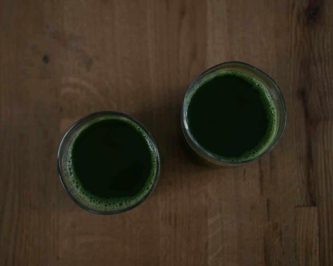 ローラさんのインスタグラム写真 - (ローラInstagram)「My original green smoothie + Moringa Cleanse 🌱　今日のグリーンスムージはモリンガクレンズをミックスしてみたの🥬　食物繊維もたっぷりだから腸もきれいきれいだねっ🦦　@moringa_cleanse」1月16日 8時02分 - rolaofficial
