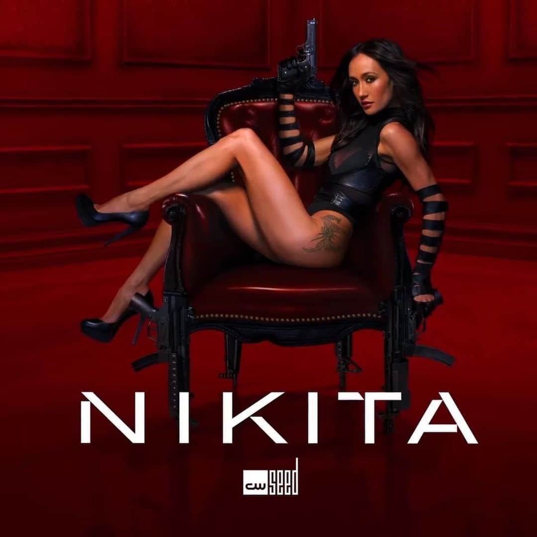 のインスタグラム：「She’s done being hunted. Stream #Nikita free on @cwseed!」