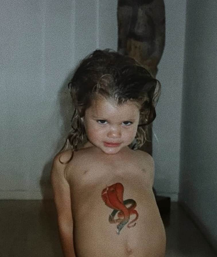 ソフィア・リッチーのインスタグラム：「Baby Sof 👶🏼」