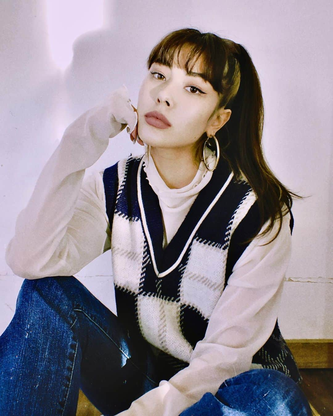 Akinaさんのインスタグラム写真 - (AkinaInstagram)「Plaid thangs 💙」1月16日 9時31分 - akina_faky