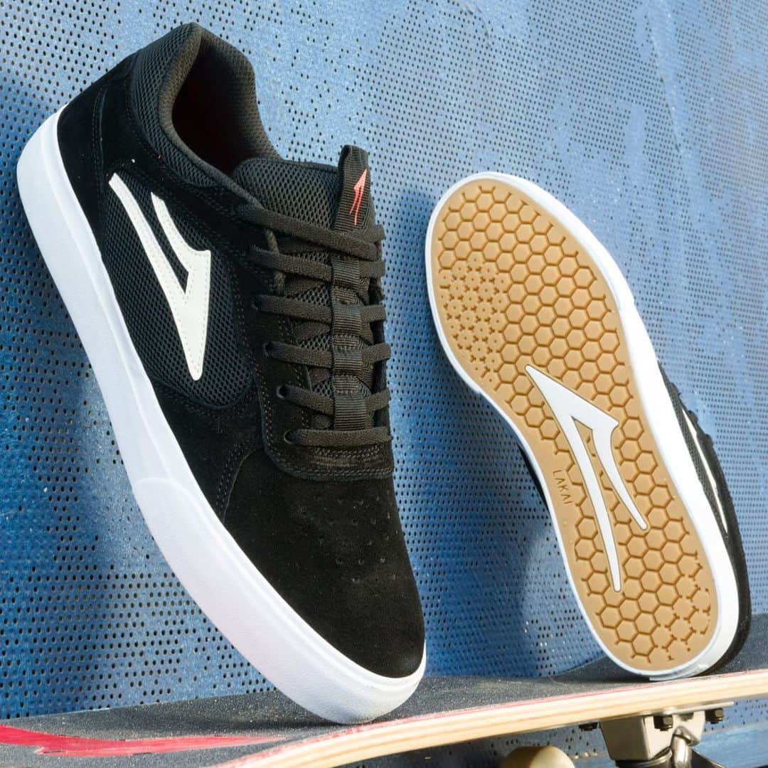 ラカイリミテッドフットウェアのインスタグラム：「Proto Vulc in Black/White Suede Available now at skate shops world wide and Lakai.com #Lakai #TheShoesWeSkate」