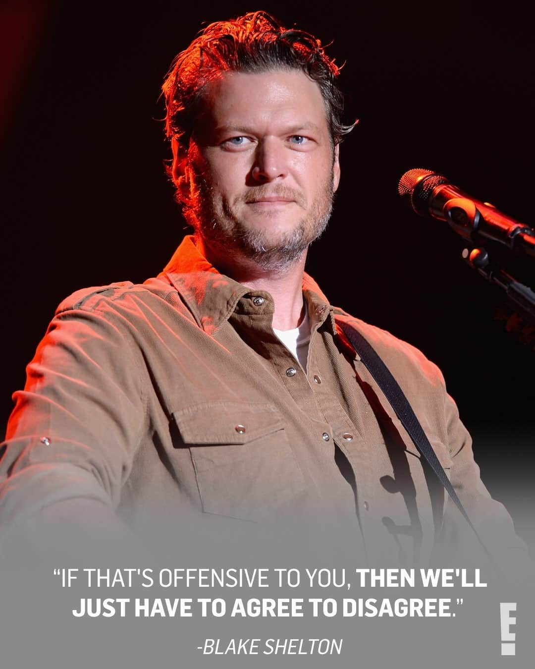 E! Onlineさんのインスタグラム写真 - (E! OnlineInstagram)「Blake Shelton is slamming the "ridiculous" backlash surrounding his song, "Minimum Wage." He explains the true meaning of the single at the link in our bio. (📷: Getty)」1月16日 11時46分 - enews