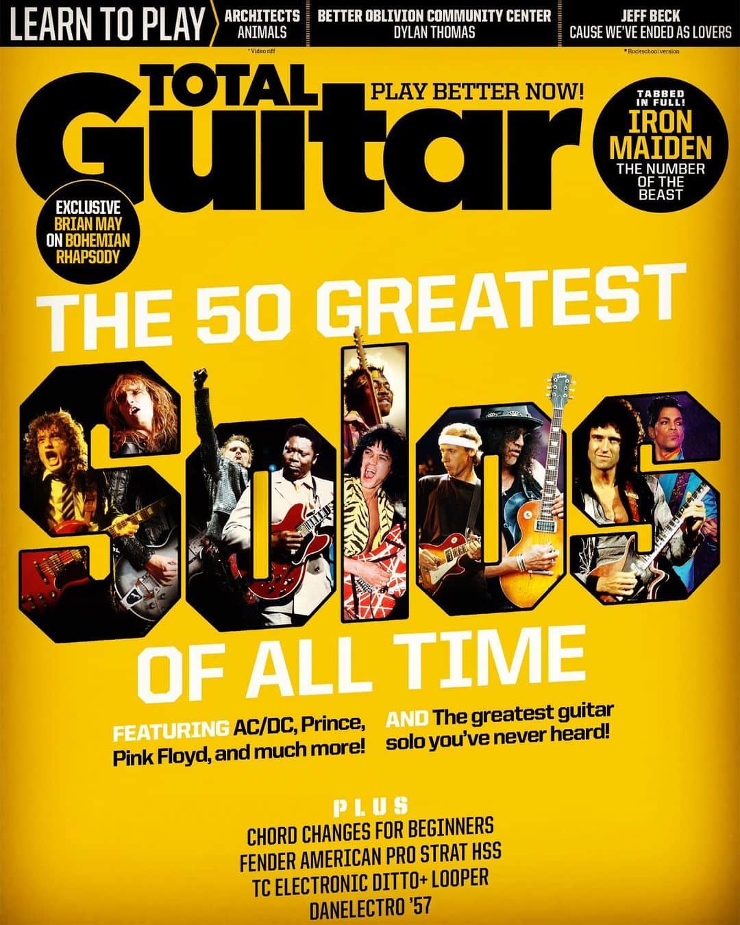 ブライアン・メイさんのインスタグラム写真 - (ブライアン・メイInstagram)「Total Guitar are apparently featuring the 50 greatest solos of all time, as voted by the readers of GuitarWorld.com. Who's number one? We’ll have to check the magazine to find out. 😳 (or I might tell you later !) Bri」1月16日 11時58分 - brianmayforreal
