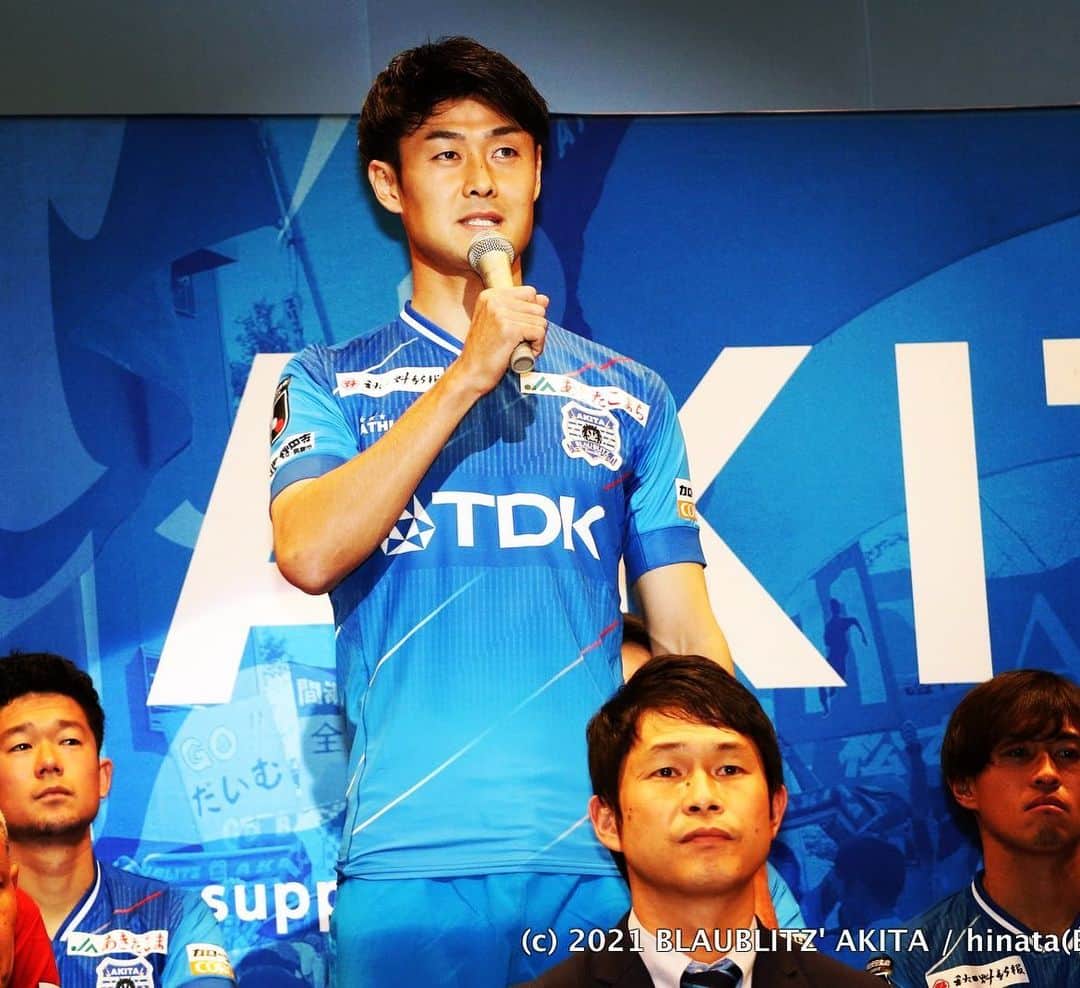 増田繁人のインスタグラム：「2021シーズン始動！！  福島にてキャンプスタート💪  #ブラウブリッツ秋田 #増田繁人」