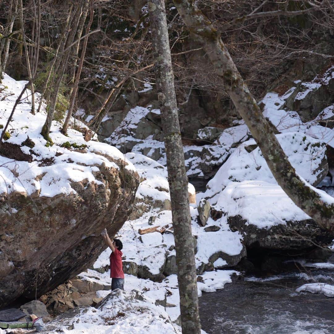 小山田大さんのインスタグラム写真 - (小山田大Instagram)「思っていたよりも雪の中だった。 トップアウトが出来ない状態。 でもプロジェクトのムーブは出来たから満足。」1月16日 12時13分 - dai_koyamada