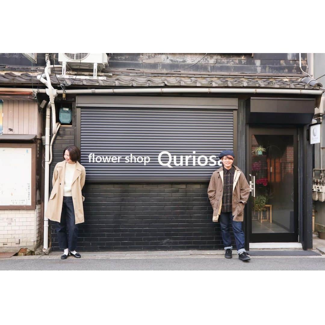 白山治輝さんのインスタグラム写真 - (白山治輝Instagram)「中崎町の @quriosa.flowershop さんの撮影！まだ髪の毛が赤かったころ笑 お店が1周年ということで、こちらの写真がポストカード になってプレゼントの企画もあるようなので詳しくはお花屋さんのアカウントに〜！！」1月16日 22時41分 - harukithesun