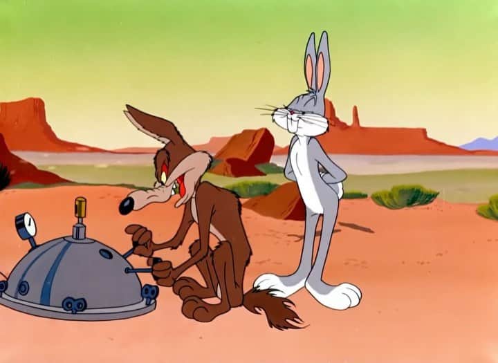 のインスタグラム：「#looneytunes #cartoon #warnerbros #best #childhood #bugsbunny #wileecoyote @bestcartoonstv」