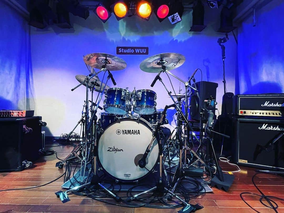 坂東慧のインスタグラム：「今日は柏 Studio WUUにて是方博邦Rocket jamのライブ！ 配信もございます！」