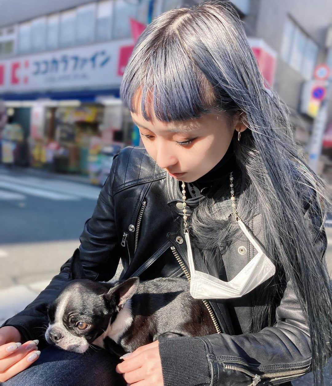 aoiのインスタグラム：「最近soyたんに会いに行くのが楽しみ きゃわいい〜🐾」