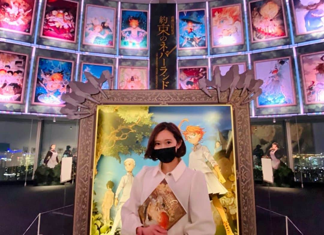 江口千夏さんのインスタグラム写真 - (江口千夏Instagram)「🤍  #約束のネバーランド展 #約束のネバーランド #森アートミュージアム #森美術館 #六本木 #yakusokunoneverland  #moriartmuseum #anime」1月16日 17時26分 - chinatsu.eguchi