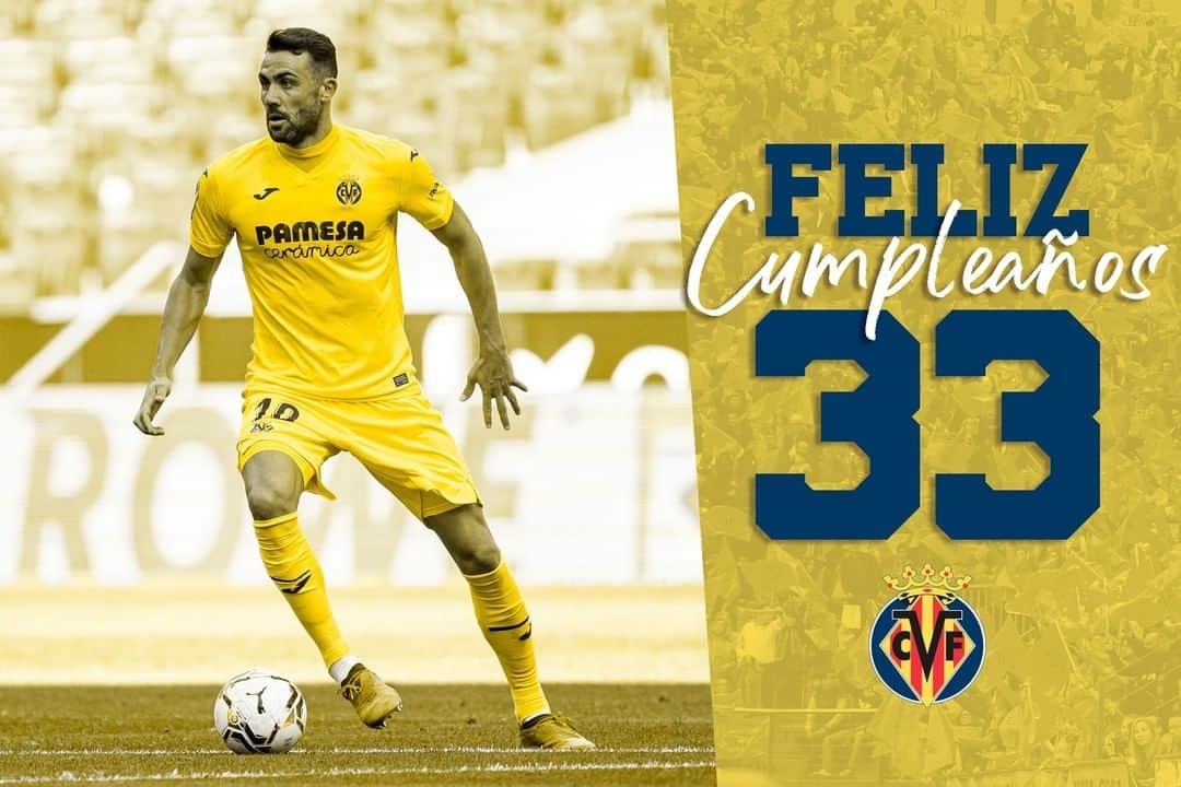 ビジャレアルCFのインスタグラム：「¡Muchas felicidades a todo un crack dentro y fuera del campo 👏!  ¡Disfruta de tu cumpleaños, @v8iborra 🎉🎂!  . Many happy returns to a great guy on and off the pitch 👏! .  Have a great birthday, @v8iborra 🎉🎂! . #Villarreal #futbol #football #soccer #laliga」