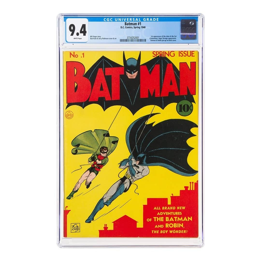 HYPEBEASTさんのインスタグラム写真 - (HYPEBEASTInstagram)「#hypeAF: An issue of ‘Batman #1’ has recently sold for a staggering $2.2 million USD via @heritageauctions. Released in 1940, the 80-year-old comic was given a certified score of 9.4 from CGC for its “near mint” condition and has set a new record for the most expensive issue of a Batman comic ever sold. Find out more details on the sale via the link in our bio. ⁠ Photo: Heritage Auctions」1月16日 17時55分 - hypebeast