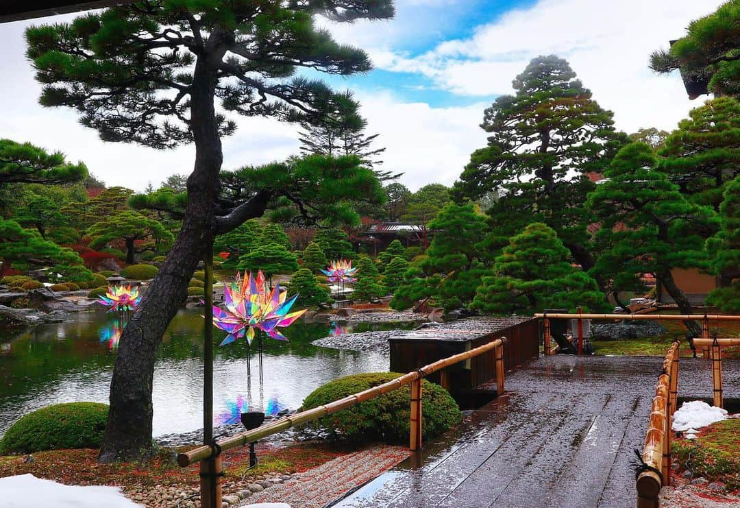 高橋晴香さんのインスタグラム写真 - (高橋晴香Instagram)「昨年末行った島根旅続き✈︎﻿ ﻿ ﻿ 次は、行ってみたかった由志園に❣️﻿ ﻿ ﻿ １年中牡丹が楽しめて紅葉の名所として知られる、池泉回遊式日本庭園🍁💐﻿ ﻿ ﻿ もう全てが美しすぎて綺麗✨✨🥺﻿ ﻿ ﻿ 風情があって、どこ歩いても絵になる風景ばかり👌﻿ ﻿ ﻿ 心地よくて自然を感じることができたよ🌿﻿ ﻿ ﻿ 私は昼間に行ったんだけど、夕方はイルミネーションもやっている時期もあるみたい。夜また行くと雰囲気違って素敵なんだろうな✨✨﻿ ﻿ ﻿ コロナ落ち着いたら行ってみてほしい👌﻿ ﻿ ﻿ 他の場所も回ったけど、写真が載せきれないので！﻿ ﻿ ﻿ また別の投稿で島根について載せるね💓﻿ ﻿ ﻿ ﻿ @shimane.goen﻿ ﻿ ﻿ #旅行 #travel #女子旅 #山陰旅行 #島根旅行 #由志園 #trip #pr #instagood #島根県 #ご縁の国しまね #旅 #神社 #神社巡り #島根 #国内旅行 #instatravel #山陰﻿ #観光 #日本 #japantrip #shimane #山陰旅行 #島根観光 #travelgram #パワースポット #自然 #パワースポット巡り #日本庭園 #松江」1月16日 18時21分 - haruka_takahashi0127