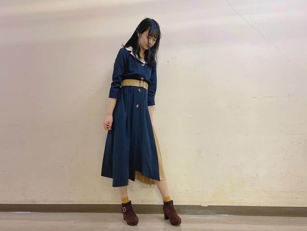 真下華穂さんのインスタグラム写真 - (真下華穂Instagram)「今日の服👗💞 .  #instagood #ootd #fashion #ワンピース #redyazel #ngt48 #真下華穂」1月16日 19時02分 - k.a.h.o.kahochan