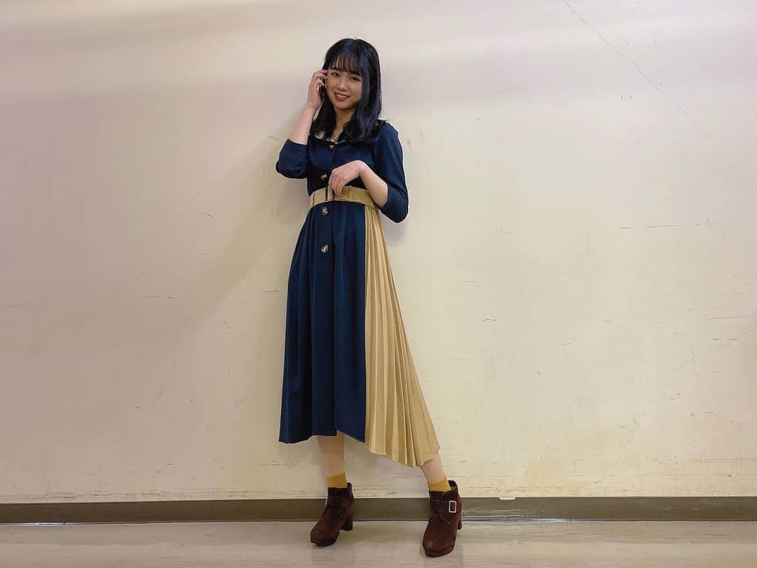 真下華穂さんのインスタグラム写真 - (真下華穂Instagram)「今日の服👗💞 .  #instagood #ootd #fashion #ワンピース #redyazel #ngt48 #真下華穂」1月16日 19時02分 - k.a.h.o.kahochan