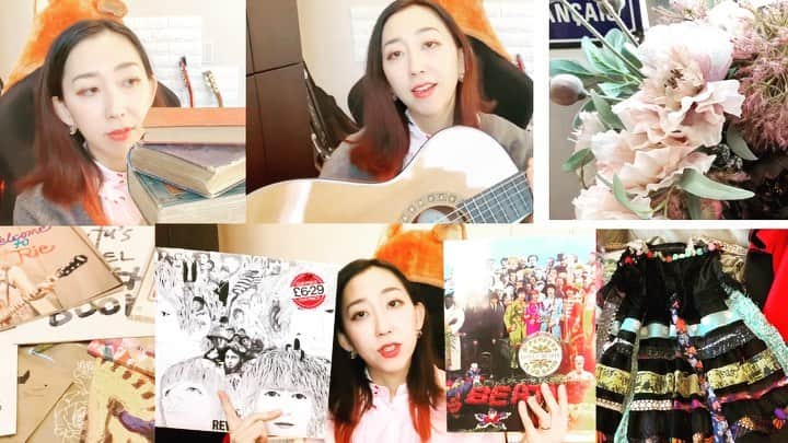 Rie fuのインスタグラム：「Rie fu collection - introducing special items I’ve collected over the years, full video on YouTube📚リエフーコレクションと題して、YouTube にて思い出のアイテムたちを紹介しています💁🏻‍♀️vol.1 - Record collection #riefu #music #record #collection」