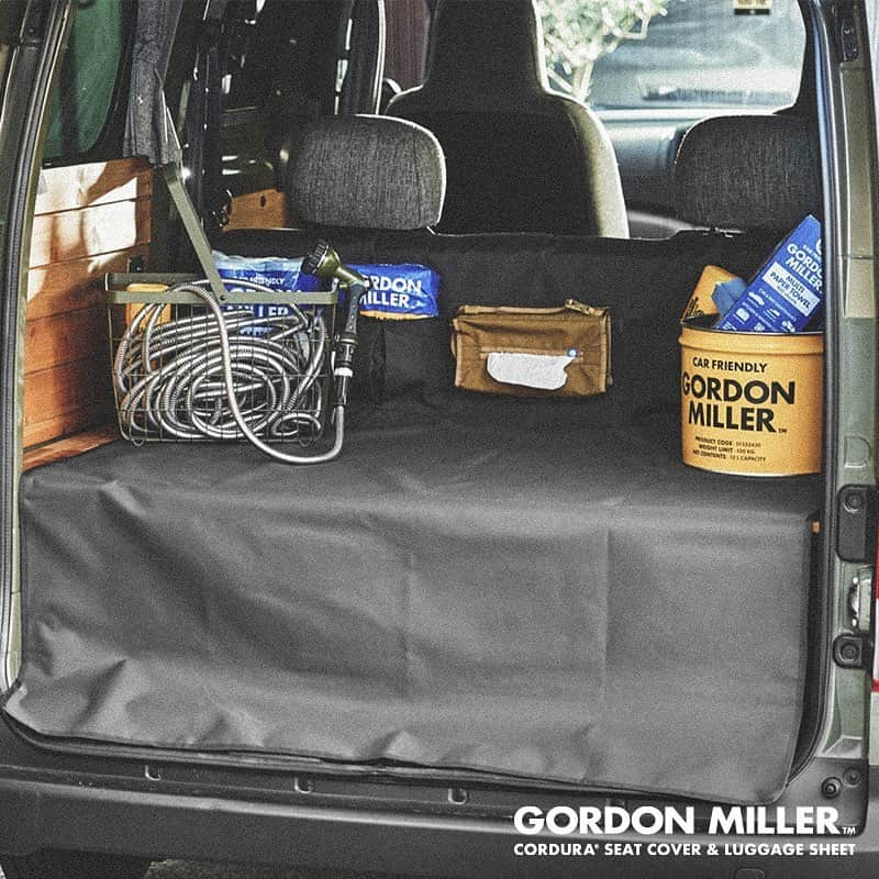 JACK&MARIE / ジャックアンドマリのインスタグラム：「. GORDON MILLER﻿ CORDURA® SHEET COVER/ LUGGAGE SHEET﻿ ﻿ GORDON MILLERから、別注のCORDURA®ファブリックを使用したフロント、リアのシートカバーとラゲッジシートの3プロダクトが登場。﻿ シンプルでクリーンなデザインと高い機能性、そして幅広い汎用性が特徴の カーライフを楽しむすべての方にとって「新しいスタンダード」となり得るアイテムです。﻿  #jackandmarie  #gordonmiller  #sheetcover  #caraccessories  #carinterior  #vanlife #ジャックアンドマリー」