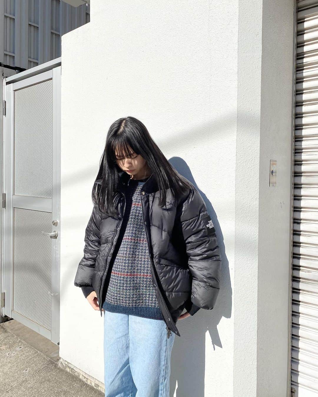 莉子さんのインスタグラム写真 - (莉子Instagram)「2枚目はダウン着てる最中の私です~」1月16日 19時36分 - riko_riko1204