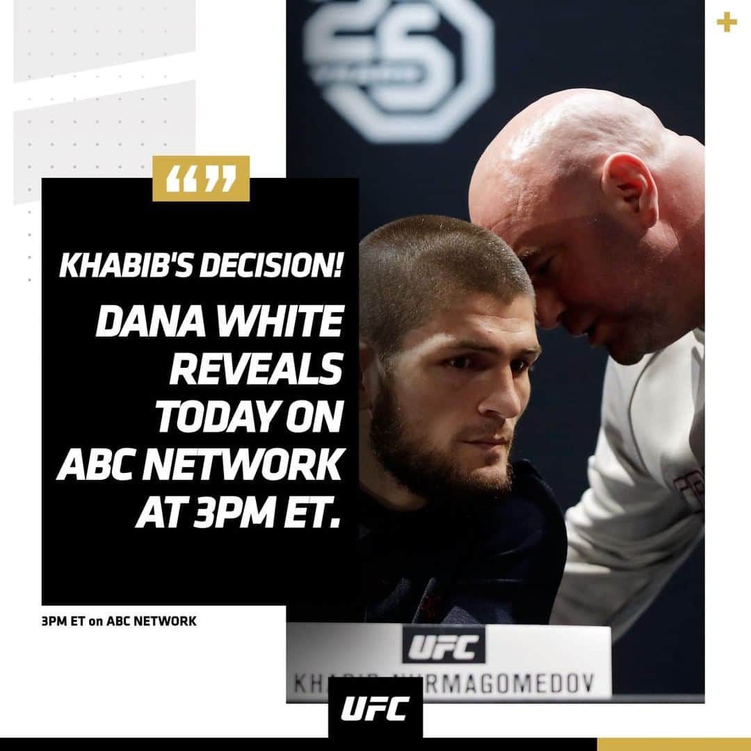 UFCさんのインスタグラム写真 - (UFCInstagram)「As if you needed another reason to watch our 2021 return on @ABCNetwork 👀」1月16日 21時00分 - ufc