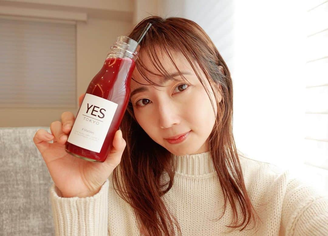 木南清香のインスタグラム：「YES！ ・ ・ #ジュースクレンズ に挑戦中🥤 おなか、すいた〜🤤 ・ #🥬 #juicecleanse  #yestokyo #おうち時間」