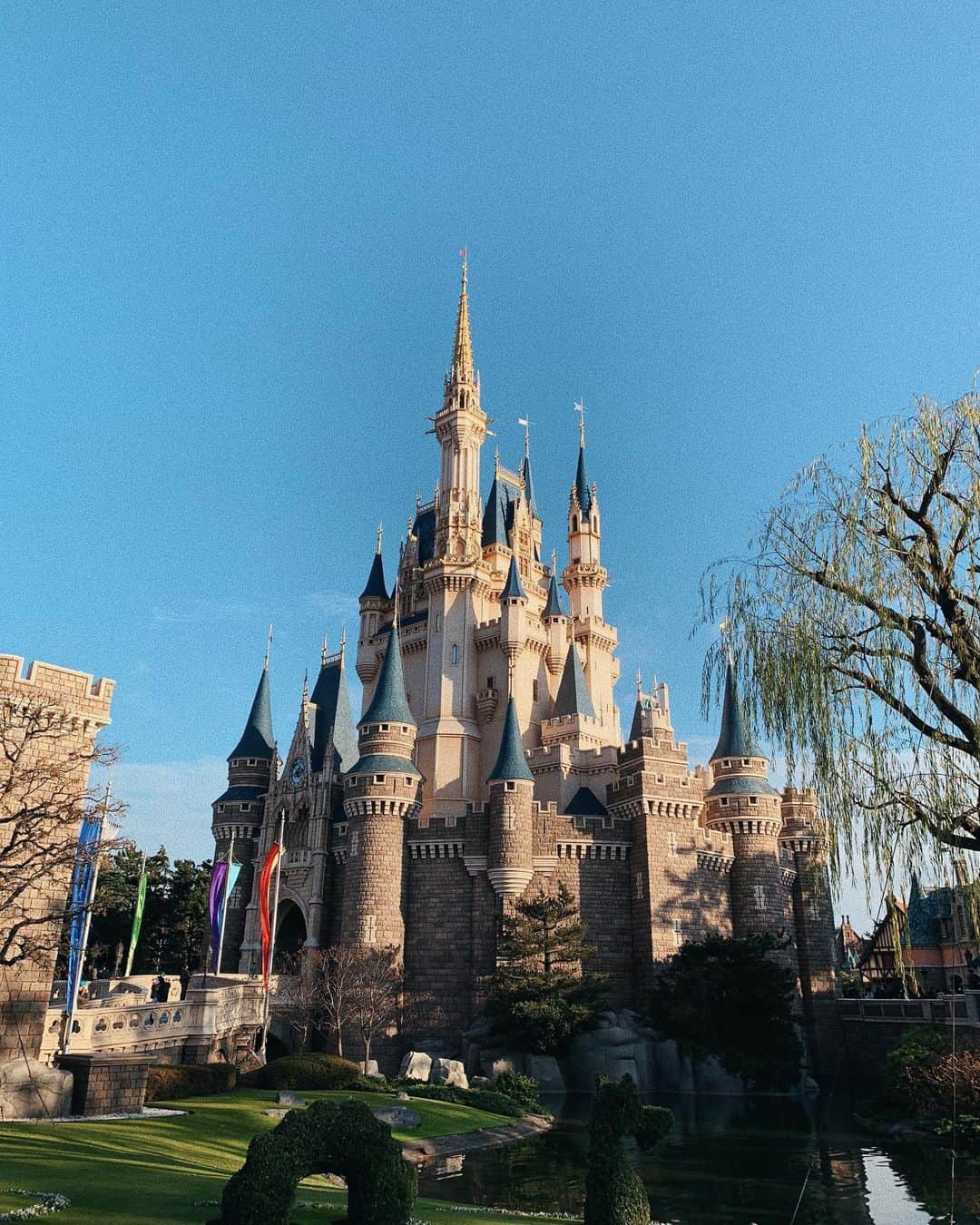 小屋春菜のインスタグラム：「寒いけど冬の空は澄んでて好き💎💙💠」