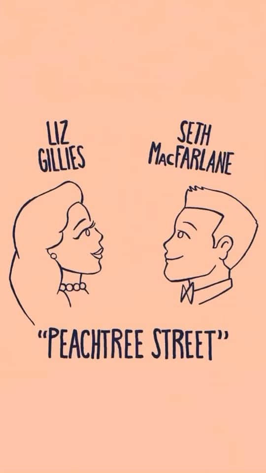 エリザベス・ギリースのインスタグラム：「We love you, Georgia!!🍑 Here’s a song to say thank you from @macfarlaneseth, a bunch of stellar musicians & myself.  “PEACHTREE STREET”  Music & Lyrics by Jimmy Saunders, Leni Mason, and Frank Sinatra  Arranged by George Siravo  Transcribed by Andrew Cottee  Produced by Joel McNeely   Engineered by Rich Breen  BASS Chuck Berghofer  SAXOPHONES/WW Dan Higgins Sal Lozano Brian Scanlon Bob Sheppard Chad Smith  TRUMPETS Mike Lovatt Dan Fornero Rob Schaer Dan Rosenboom  TROMBONES Alex Iles Andy Martin Steve Holtman Bill Reichenbach (+ tuba)  GUITAR Andrew Synowiec  PIANO Tom Ranier  DRUMS Peter Erskine   PERCUSSION Wade Culbreath」