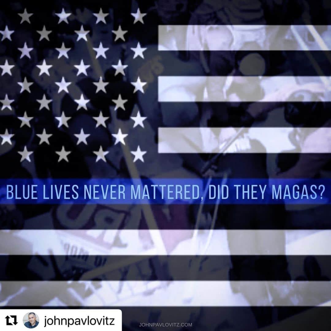 レイ・アレンさんのインスタグラム写真 - (レイ・アレンInstagram)「'Blue Lives Never Really Mattered, Did They?'  MAGA friend, you can admit it now. "Blue Lives" never really mattered to you, did they? At least, not as much as your white life. Don't worry about letting us down or crushing our hopes. We never really believed you anyway. It was always a shaky and flimsy facade at best.  We could see through the cracks in your fictional story, yet you doubled down again and again, maybe to convince yourself as much as persuade us.  But on a Wednesday afternoon in January, that all changed.  There on the steps of our Capitol, in the middle of the day and in the raking light of a watching world, your showy, empty display of reverence of law enforcement found itself under an attack it simply could not withstand. When it came time to choose police officers or supremacy, between those fighting for justice and a wave of inhumanity that carried your pigmentation, ratified your conspiracies, and shared your politics, the decision was instinctive: you had to align with white nationalism.  You had to preserve MAGA at any cost.  And so there on the steps of the Capitol and in the very halls of Congress, you watched Blue Lives crushed behind the force of a traitorous mob, you saw Blue Lives being beaten to death with the flags of your two white saviors, you saw Blue Lives surrounded and trampled by a throng of domestic terrorists.  And in that moment, all of your false stories burned away and all your empty platitudes dissolved; your black, white, and blue flags were torn to shreds. Now, all that remains is you: uncovered and exposed and left to account for the depths of the heart that you carry in your chest and the truth about what kind of lives really matter to you.  Maybe it's time to face the mirror. No more white lies about blue lives. And if I triggered your emotions, I know where you stand.  Hit unfollow please! Credit: @johnpavlovitz  #capitolriots」1月17日 8時30分 - trayfour