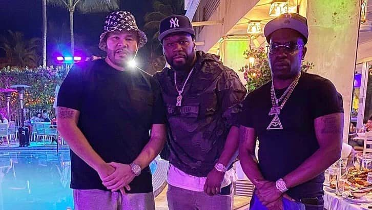 50セントさんのインスタグラム写真 - (50セントInstagram)「Miami, NYC vibes let’s break bread.#bransoncognac #lecheminduroi」1月17日 0時15分 - 50cent