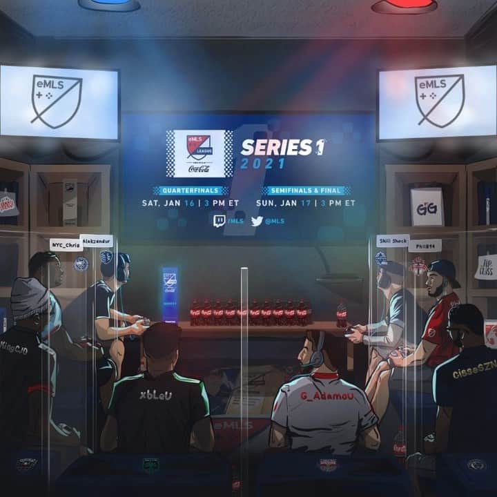 Major League Soccerさんのインスタグラム写真 - (Major League SoccerInstagram)「🎮 #eMLS League Series One: TODAY at 3pm ET 🎮」1月17日 2時22分 - mls