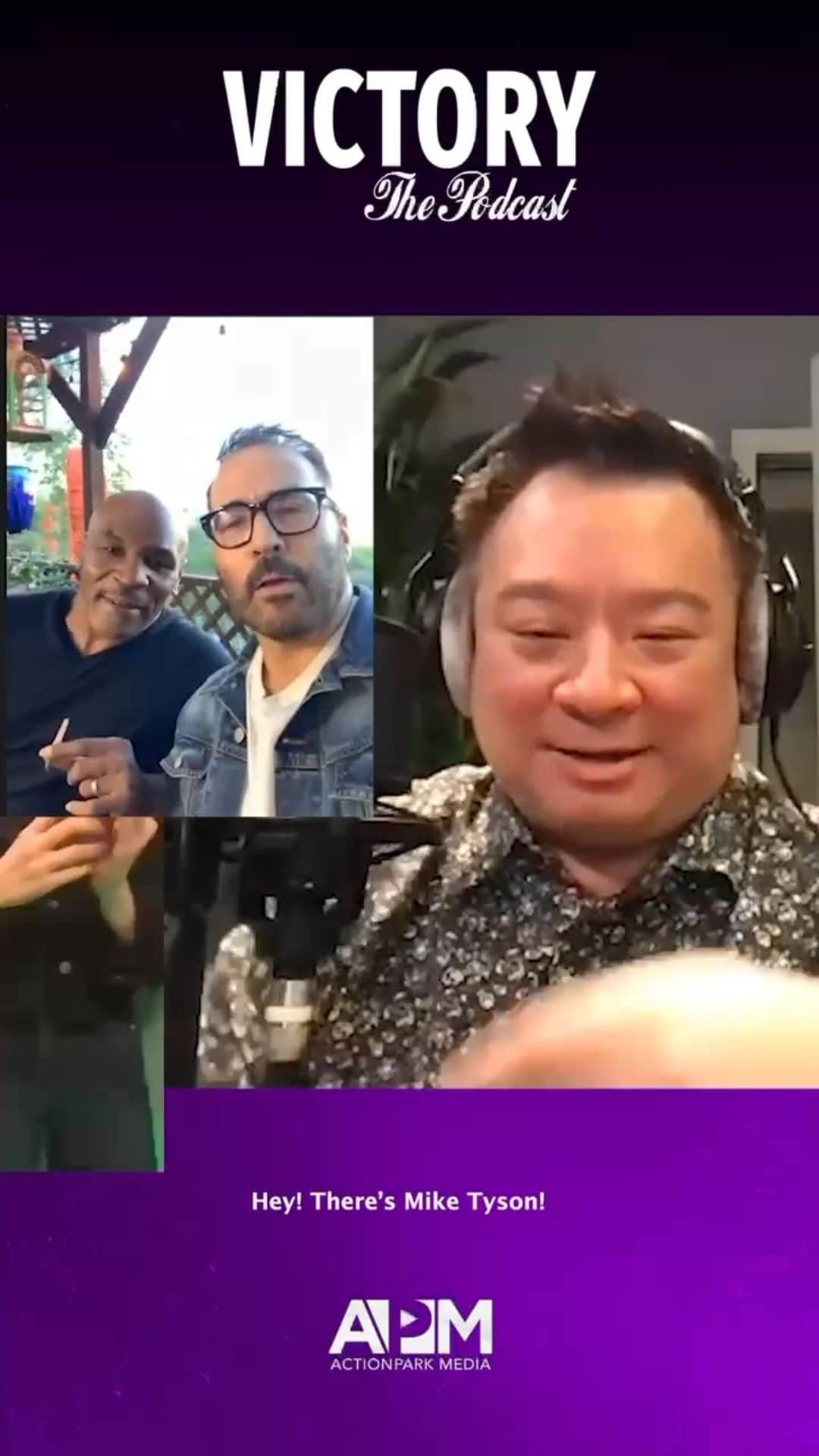 ジェレミー・ピヴェンのインスタグラム：「Wish I could’ve heard Rex , was about to scream “ Lloyd !!!! “ @victorythepodcast meets @hotboxinpodcast In a rare crossover that feels so good...  dropping my own soon ! #howulivinjpiven」