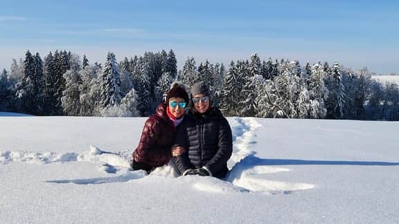 ジウリア・シュタイングルーバーさんのインスタグラム写真 - (ジウリア・シュタイングルーバーInstagram)「☀️☃️ #schnee #winterwonderland #heimat」1月17日 2時50分 - giulia_steingruber