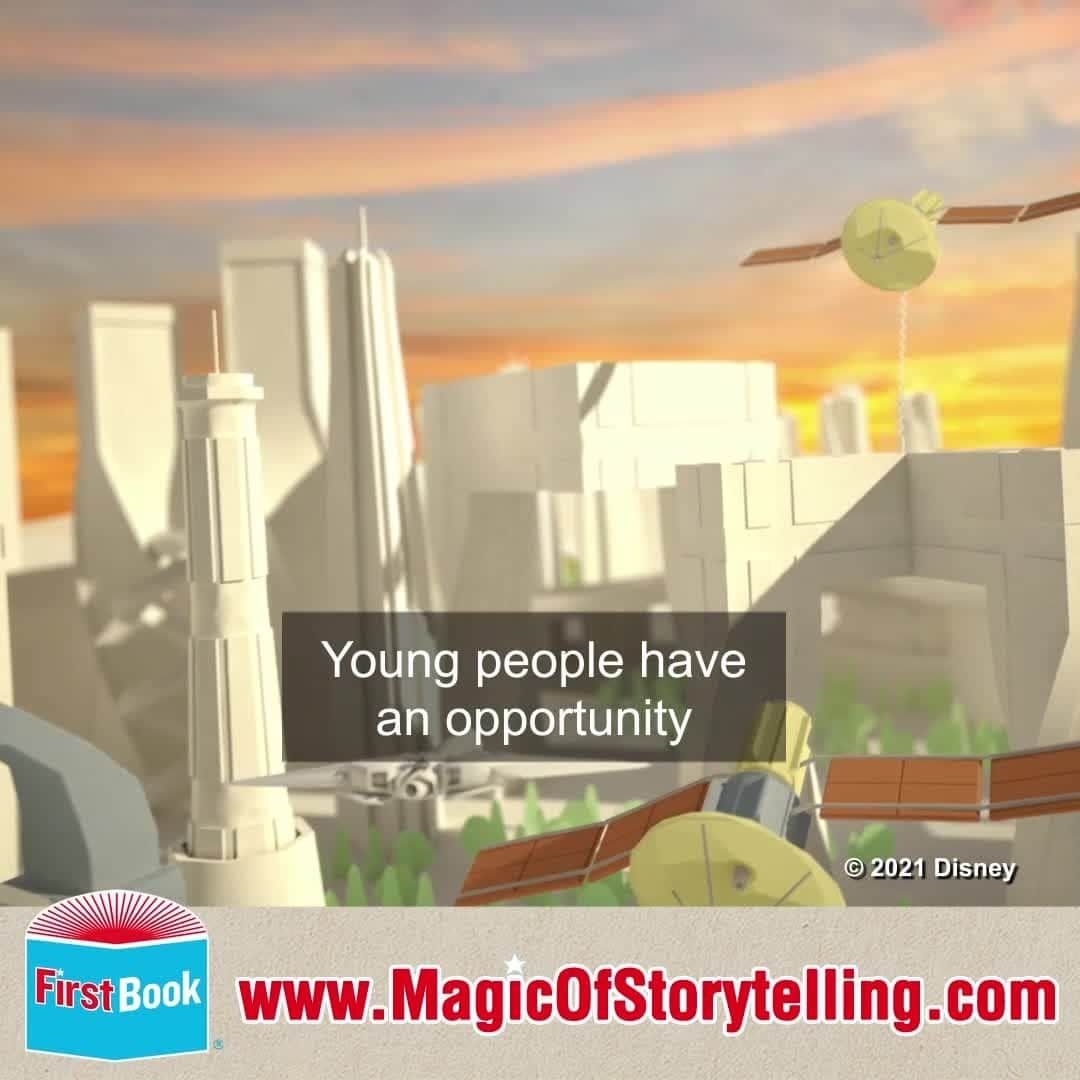 アメリカン・ブロードキャスティング・カンパニーのインスタグラム：「Join @disney and celebrate the #MagicOfStorytelling! Learn how you can join @firstbookorg to get books to kids at MagicOfStorytelling.com.」