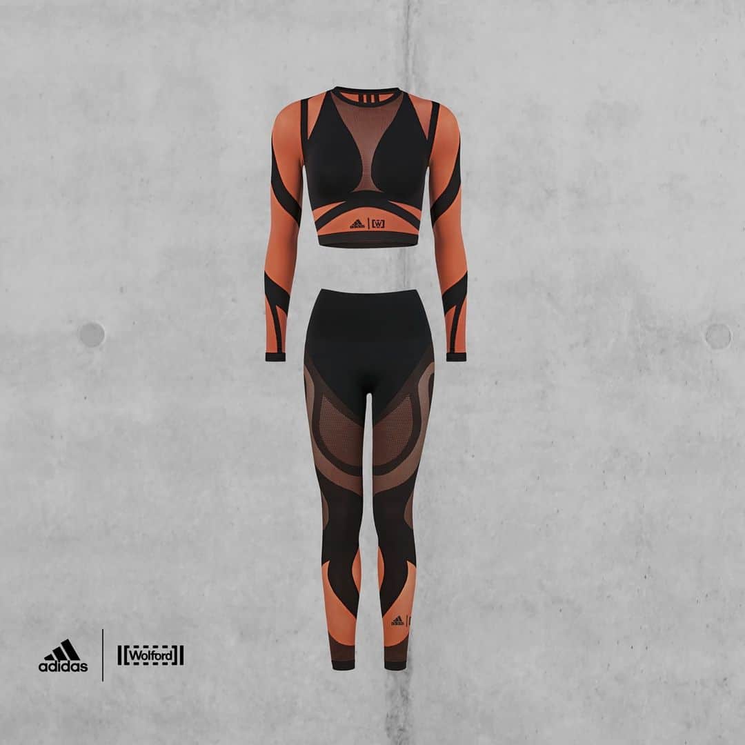 のインスタグラム：「Sheer Motion adidas X Wolford.⁠ Knitting intelligence = high-class performance. ⁠ ⁠ 💯😎💯👉🔗 in bio⁠ ⁠ #adidasXwolford #capsulecollection #collabs #twoisbetterthanone」