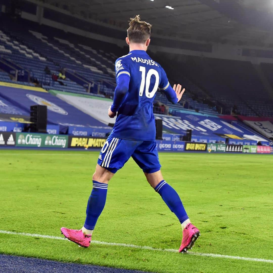 レスター・シティFCさんのインスタグラム写真 - (レスター・シティFCInstagram)「James __________ Maddison 🔥  #LeiSou • #lcfc • #PL • #JM10」1月17日 6時03分 - lcfc