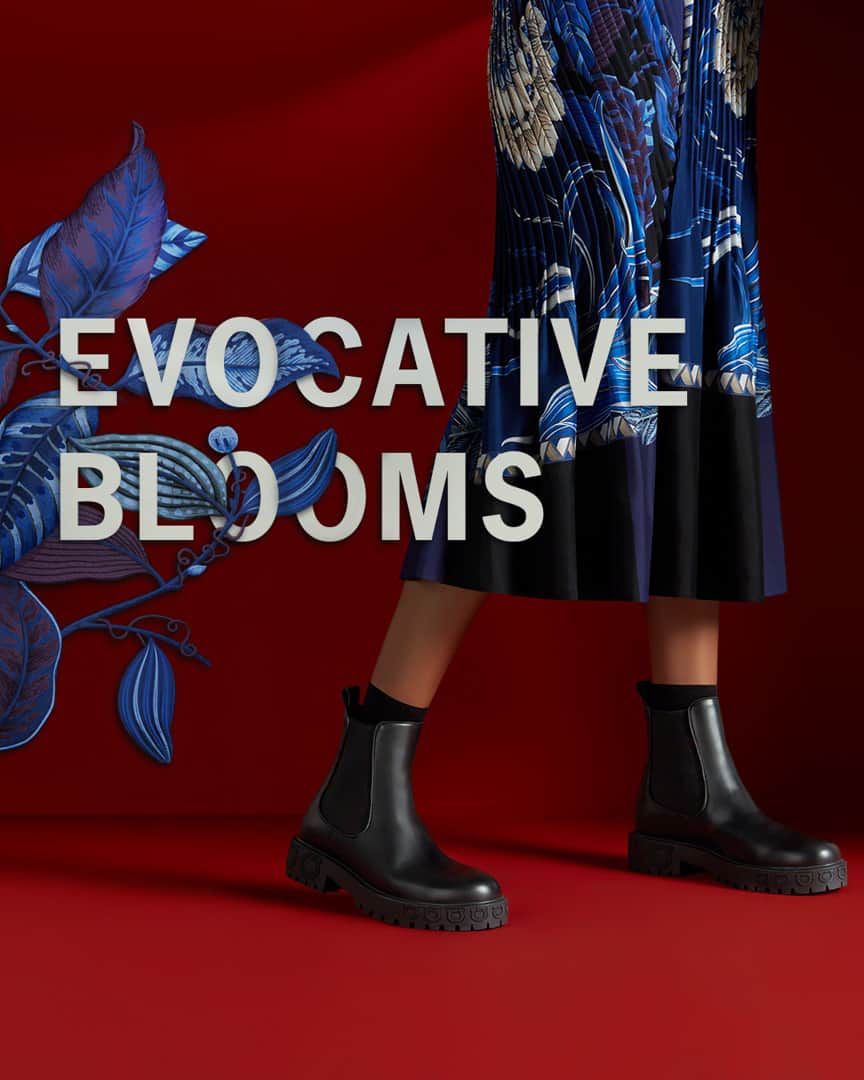 サルヴァトーレ・フェラガモさんのインスタグラム写真 - (サルヴァトーレ・フェラガモInstagram)「Taking it all in stride with exuberant foliage blooming over a new collection fresh enough to put a spring in your step.」1月17日 7時00分 - ferragamo