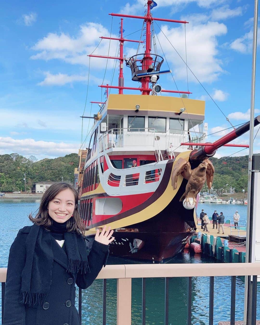 加藤ジーナさんのインスタグラム写真 - (加藤ジーナInstagram)「長崎旅行のプチVLOG後半 youtube上がったからぜひ見てね〜😆👏✨  #九十九島 #九十九島パールシーリゾート #遊覧船 #佐世保 #長崎 #国内旅行 #VLOG」1月17日 16時44分 - katogina_718
