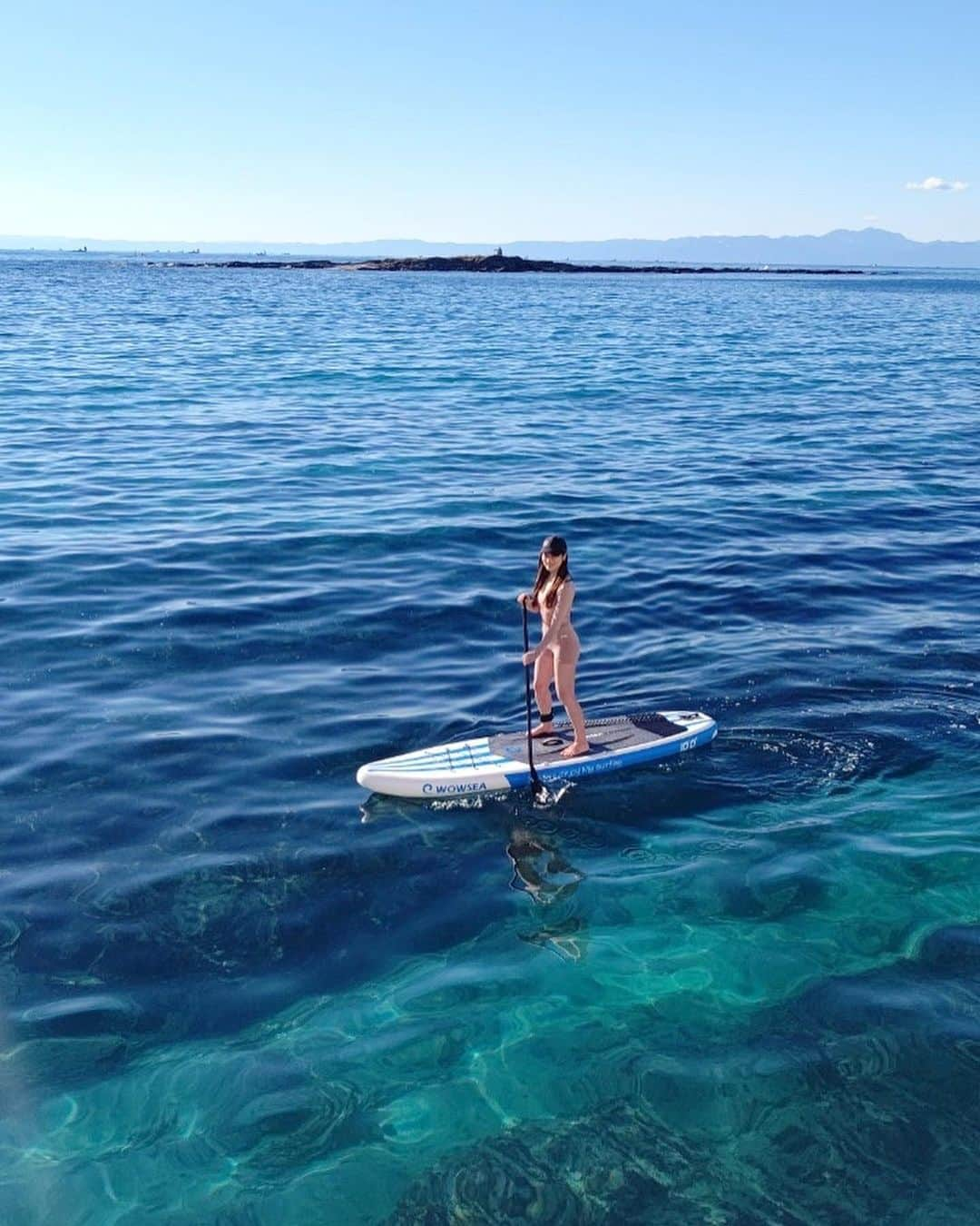 大野南香さんのインスタグラム写真 - (大野南香Instagram)「* Tried SUP for the first time︎︎﻿ ︎︎﻿☺︎︎﻿ I was so lucky not to drop down into the sea in winter. 初めてのサップ︎︎﻿ ︎︎﻿☺︎︎﻿ １月の海に落ちなくてよかった。。  #everydayhappy ︎︎﻿ ︎︎﻿☺︎︎﻿  #sup #サップ」1月17日 16時42分 - minaka_official