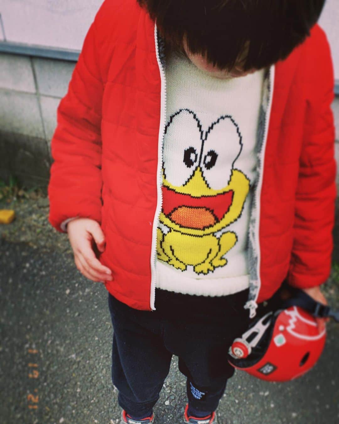小明のインスタグラム：「めっちゃいい服着てるジャン⤴︎」