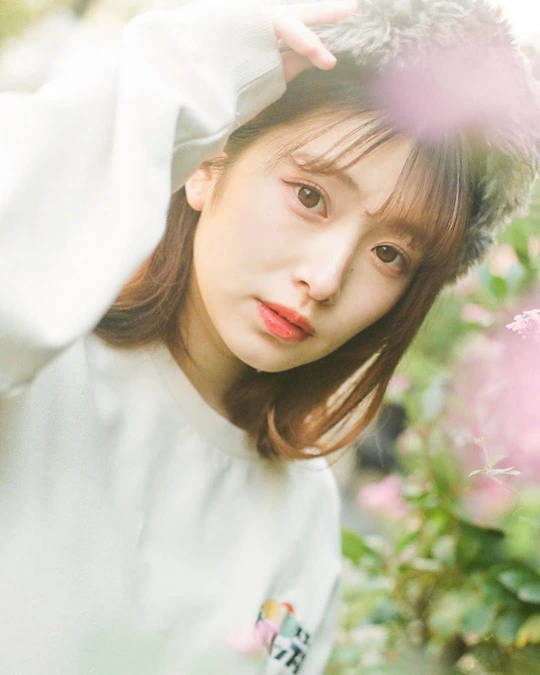 青木菜花のインスタグラム：「.﻿ .﻿ まだ載せてなかった撮影データ🌷﻿ みんなの今日の夜ご飯は〜？🤔﻿ ﻿ 私は豆腐ハンバーグ😝🤍﻿ .﻿ . #撮影 #撮影データ #スプーンストア」