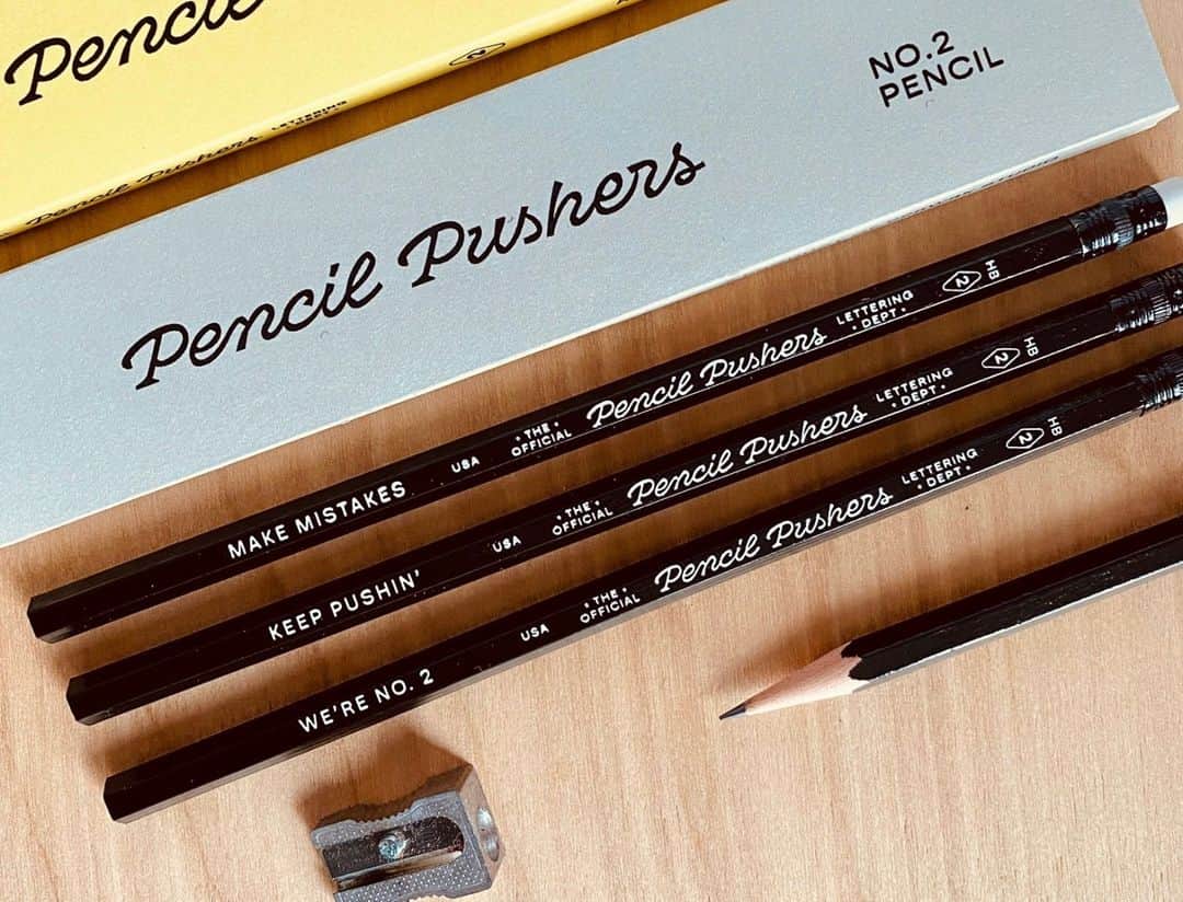 Dribbbleさんのインスタグラム写真 - (DribbbleInstagram)「Pencil Pushers Ethos Box Set by Mark Caneso⠀ ⠀ #dribbble #design #lettering #handlettering #typography #graphicdesign #branding」1月17日 13時35分 - dribbble