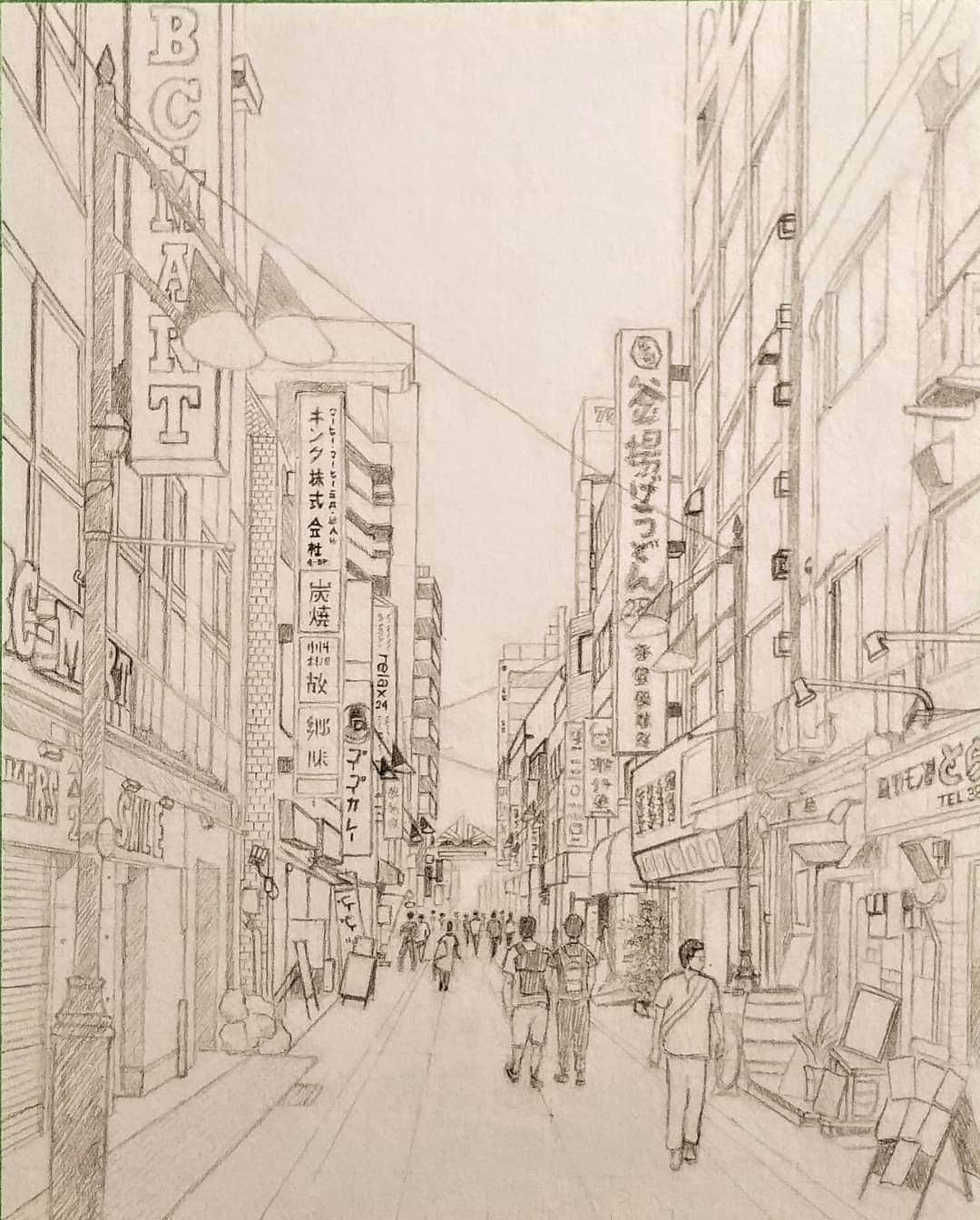 Pentel Canadaさんのインスタグラム写真 - (Pentel CanadaInstagram)「Look at this incredible drawing of a street in Tokyo by Yuanna "JJ" Djelantik @the_art_of_j 😳✨⁠ You can see the drawing processes of her beautiful works on her account!⁠ ⁠ 📷 Created by: @the_art_of_j ⁠ 👉Follow and tag @pentelcanada for a chance to be featured⁠!⁠ .⁠ .⁣⁠ .⁣⁠ #pentel #pentelcanada #artistoninstagram #worldofartists #art_spotlight #art_worldly #art #artwork #artnerd #artist #artshelp #arts_help #instart #draw #drawing #drawingoftheday #sketch #scketching #sketchaday #scketchbook #drawingtechnique #instadraw #instasketch #pencils #pencil #pencilart #pencildrawing #mechanicalpencil ⁠ ⁠」1月18日 2時02分 - pentelcanada