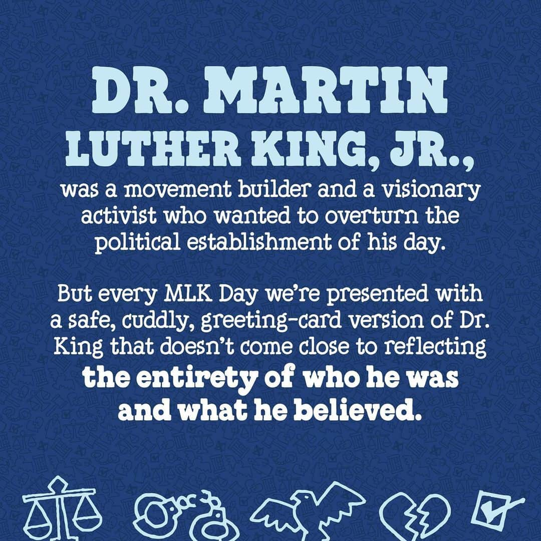 Ben & Jerry'sさんのインスタグラム写真 - (Ben & Jerry'sInstagram)「Tomorrow is Dr. Martin Luther King Jr. Day, and we're digging into some of the lesser-known parts of King's work. Like these 5 quotes that are still incredibly relevant in 2021. Link in bio! #MLKDay」1月18日 2時47分 - benandjerrys