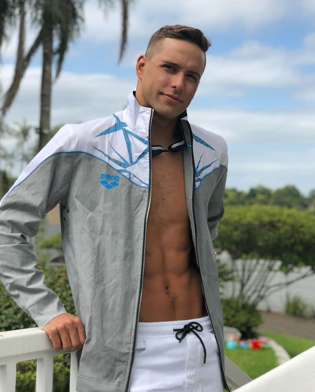 チャド・ルクロのインスタグラム：「Finally got my new #arenabishamon collection 🔥 this year I’m putting my armour on and getting ready for battle PC - @jordan_leclos」