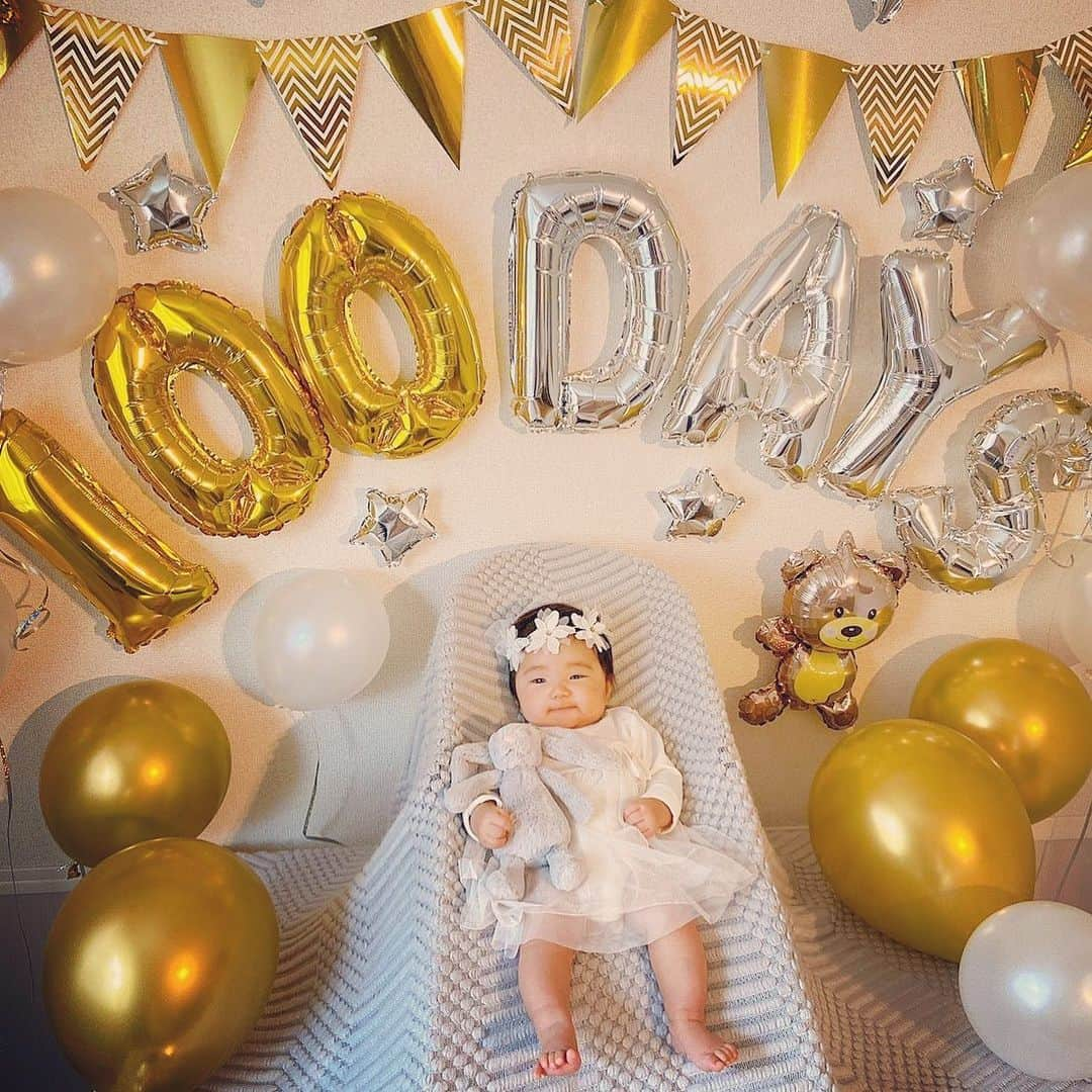 未来弥さんのインスタグラム写真 - (未来弥Instagram)「100日記念日だね🤎  #お食い初め #100days #babygirl  #baby100days」1月17日 18時42分 - mikiya630