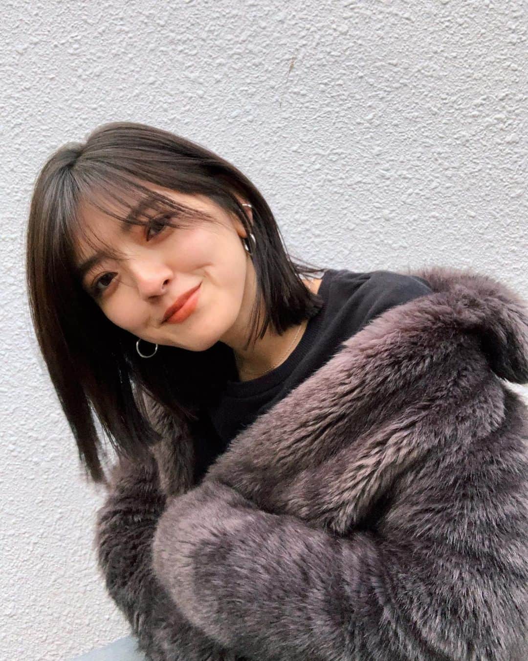 畑井咲耶さんのインスタグラム写真 (畑井咲耶Instagram)「2021年初カット ︎ navile_mari8 いつもありがと♡ . 寒いと鼻が赤くなる人」1月17日 19時04分