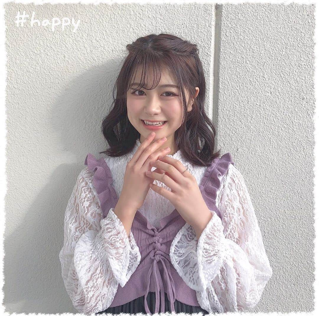 熊谷真里（まりくま）さんのインスタグラム写真 - (熊谷真里（まりくま）Instagram)「． ． ばんくま🧸🎀 ． ． 笑顔が1番だね(＾＾) ハーフツインくるりんぱしてみた ！ 久々に甘々な日 🍓 ． 明日からまた1週間スタートだね ‪☺︎‬ お仕事＆学校頑張ろうね ！✊🏻🌟 ． ． ． いつもいいね＆コメントありがとうございます🧸🎀 ． ．  #まりくま #まりくま進化計画 #Popteen #POP #手書き加工 #手書き #ljk #jk #jkブランド #Instagram #instagood #instalike #ハーフツイン #ヘアアレンジ #ボブアレンジ #笑顔が1番 #前髪アレンジ」1月17日 19時28分 - maritsupe0208