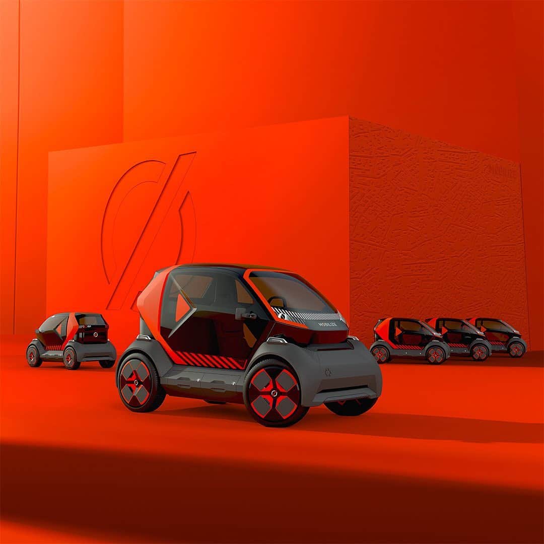 ルノーさんのインスタグラム写真 - (ルノーInstagram)「Happy to unveil #EZ1 prototype, a purpose-designed vehicle for shared urban mobility. #Renaulution」1月17日 20時07分 - renaultgroup