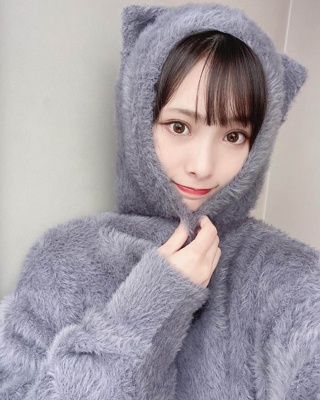 梅山恋和さんのインスタグラム写真 - (梅山恋和Instagram)「😽  にゃん♡  #ジェラートピケ#ジェラピケ #557#おもち映え」1月17日 20時45分 - cocona_umeyama